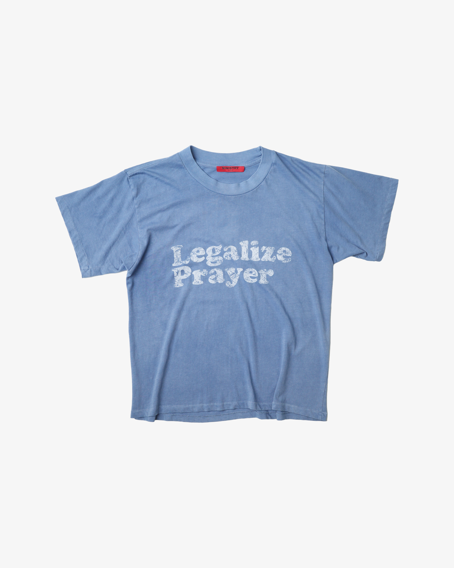 PRAYER TEE (LIGHT BLUE)
