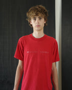 VINTAGE "RED PARIS" TEE 001