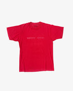 VINTAGE "RED PARIS" TEE 001