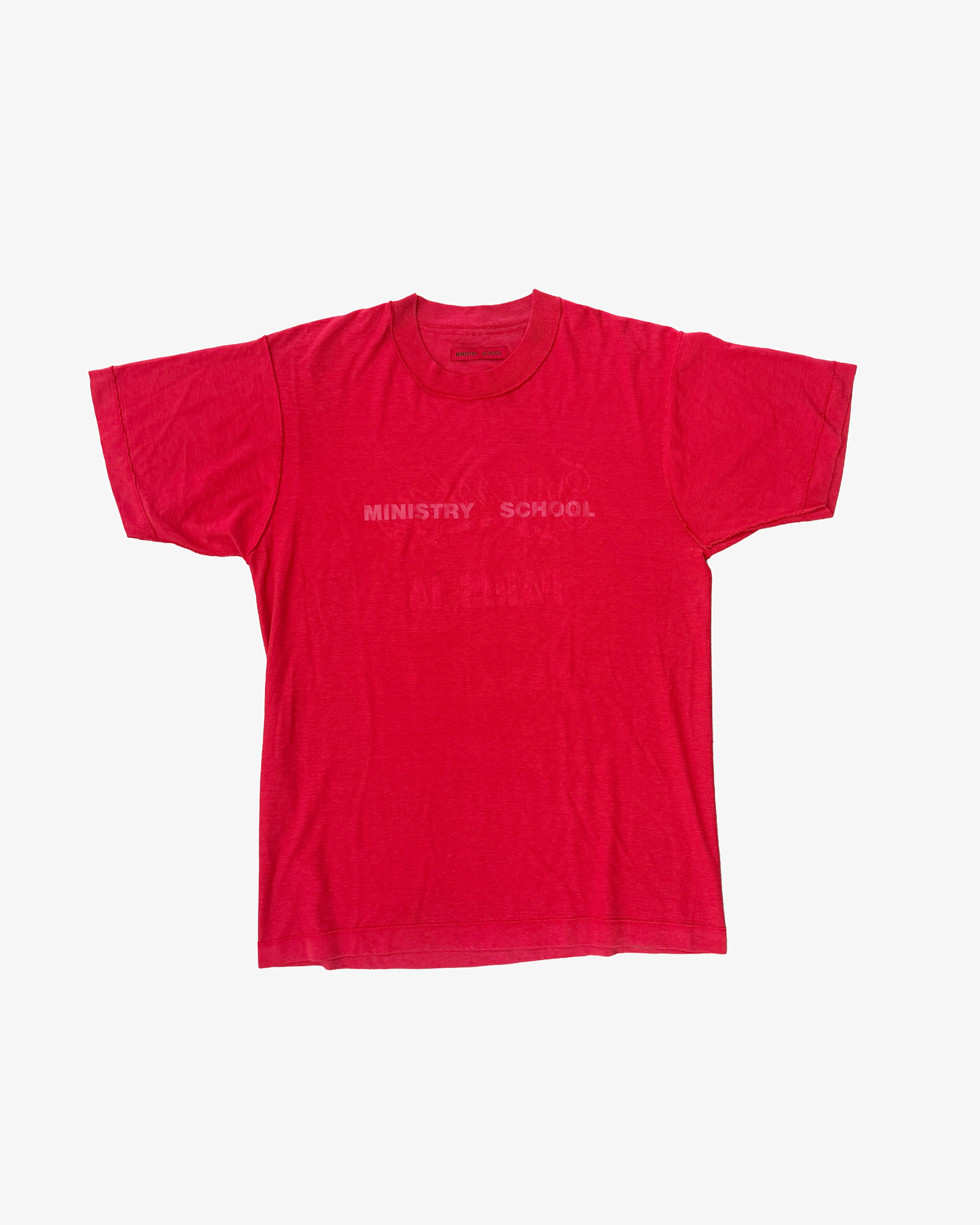 VINTAGE "RED PARIS" TEE 001