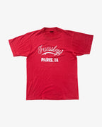 VINTAGE "RED PARIS" TEE 001