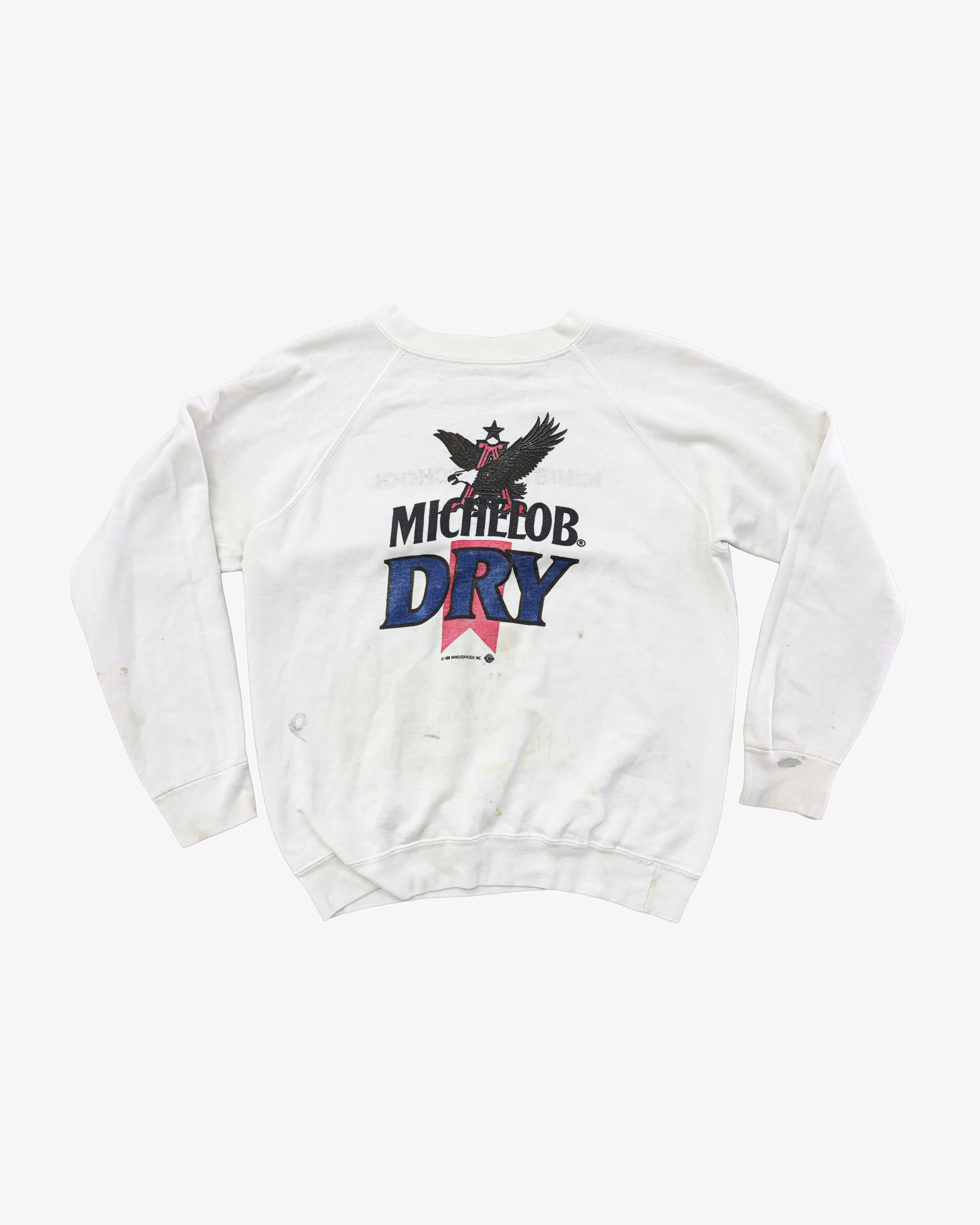 VINTAGE "WHITE MICHELOB" CREWNECK 010