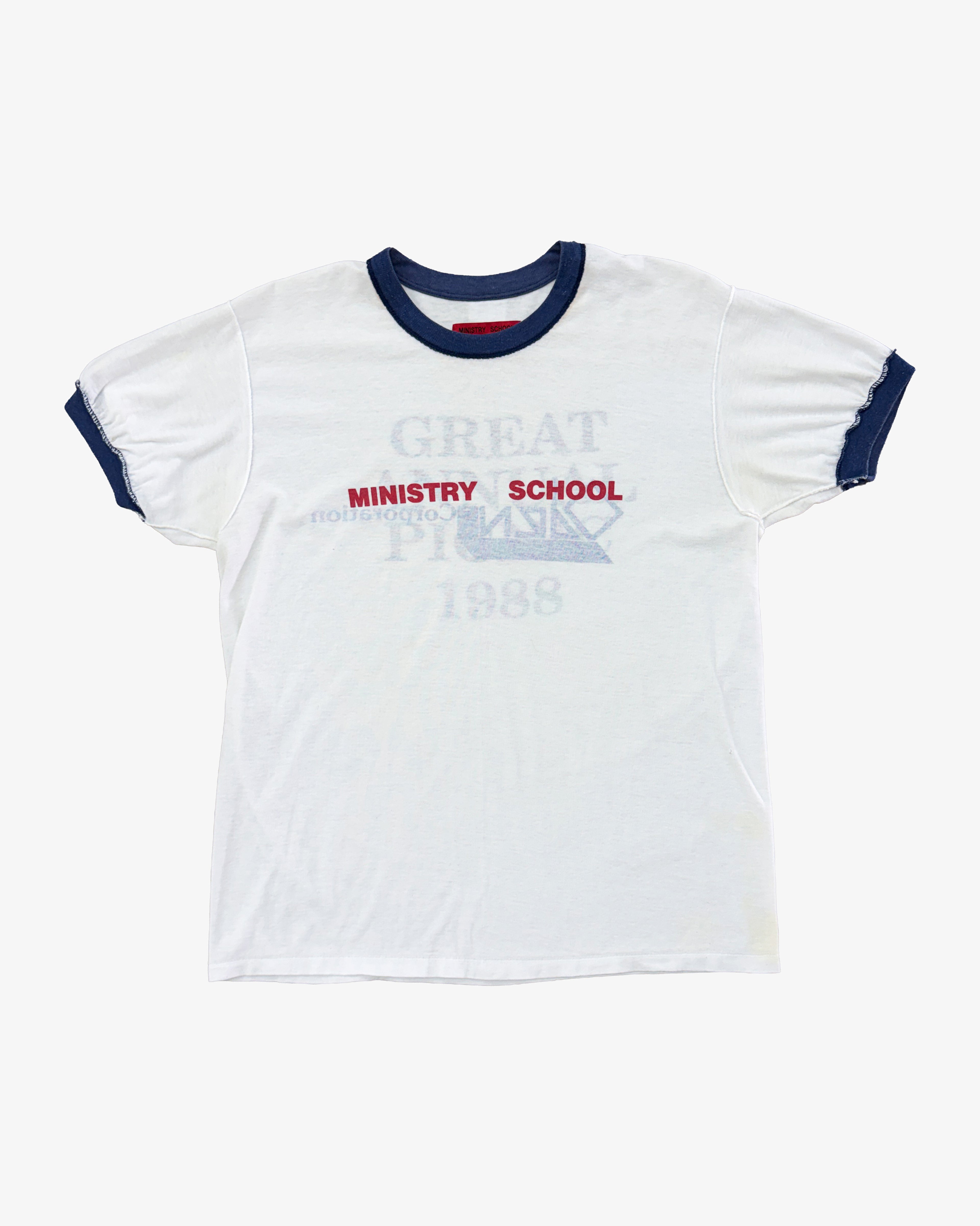 VINTAGE "WHITE PICNIC" TEE 014