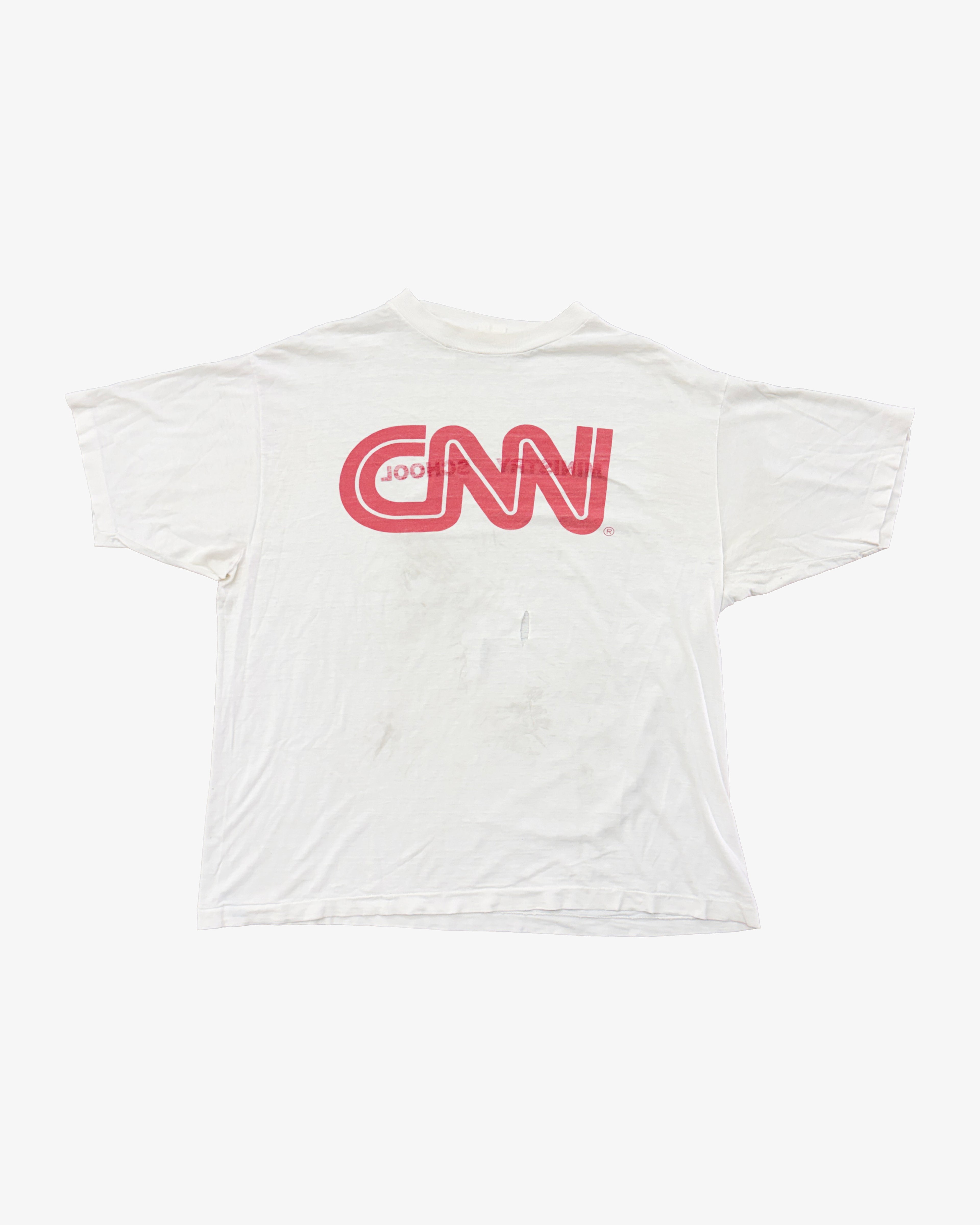 VINTAGE "CNN" TEE 015