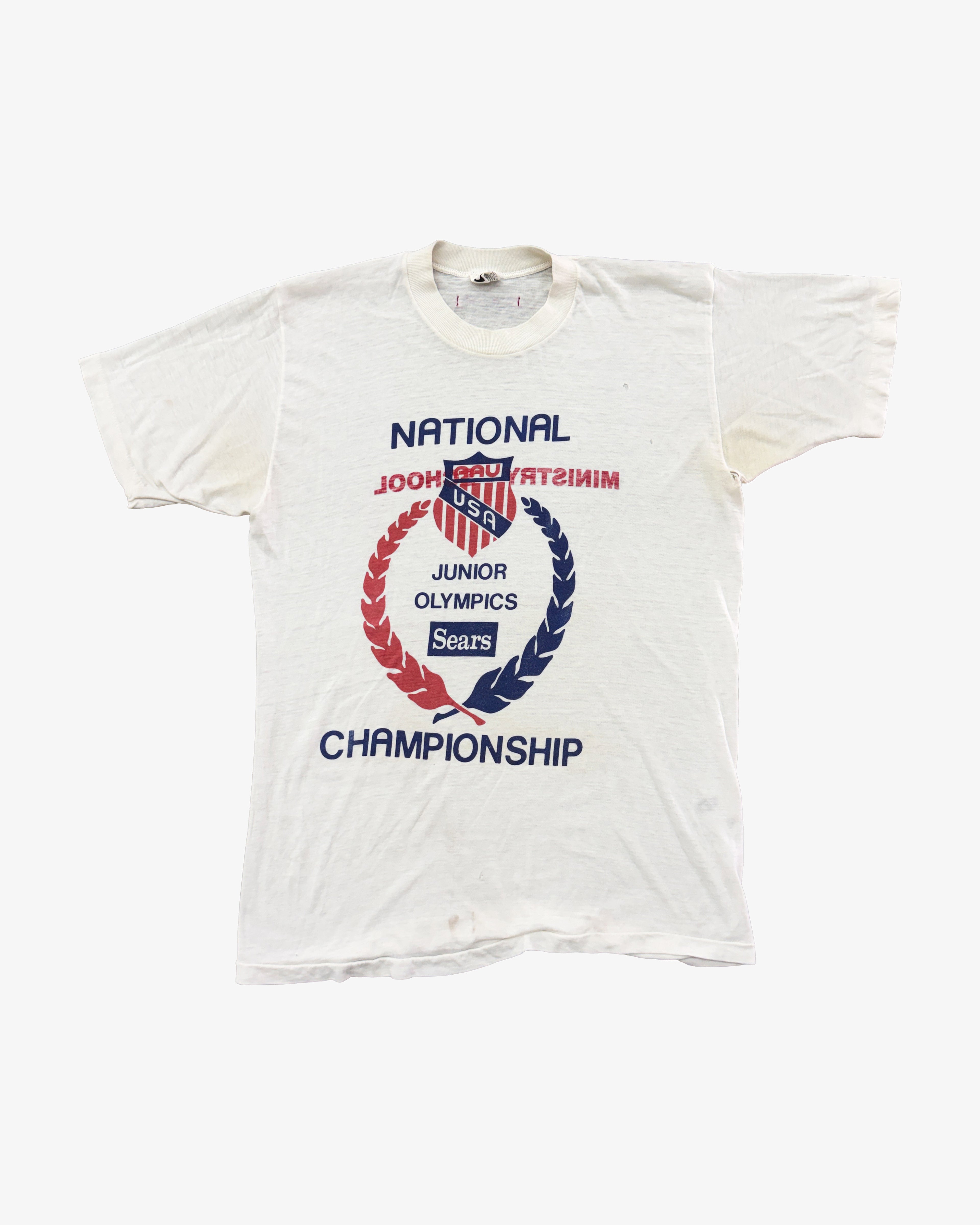 VINTAGE "WHITE SEARS" TEE 021