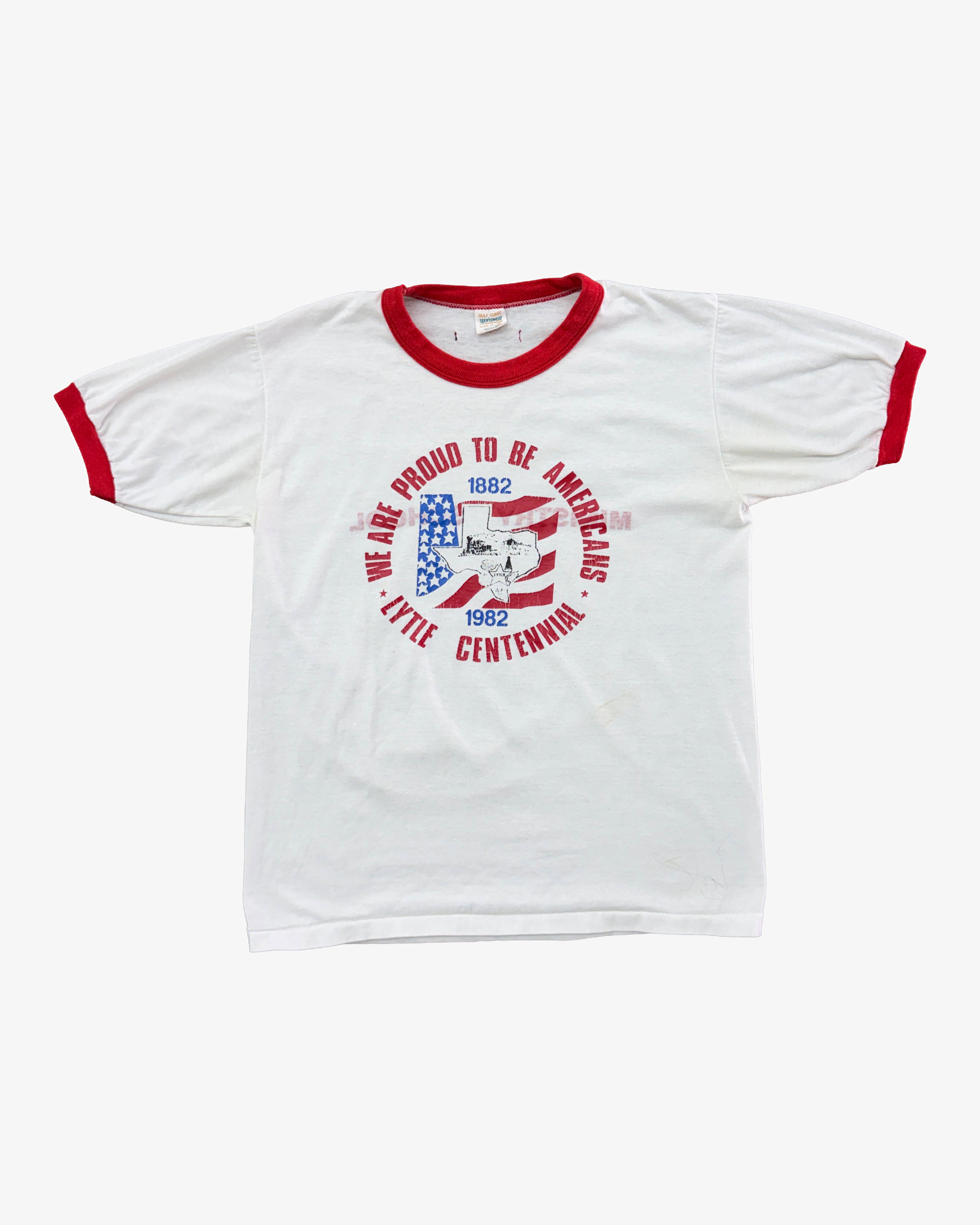 VINTAGE "WHITE AMERICAN" TEE 025