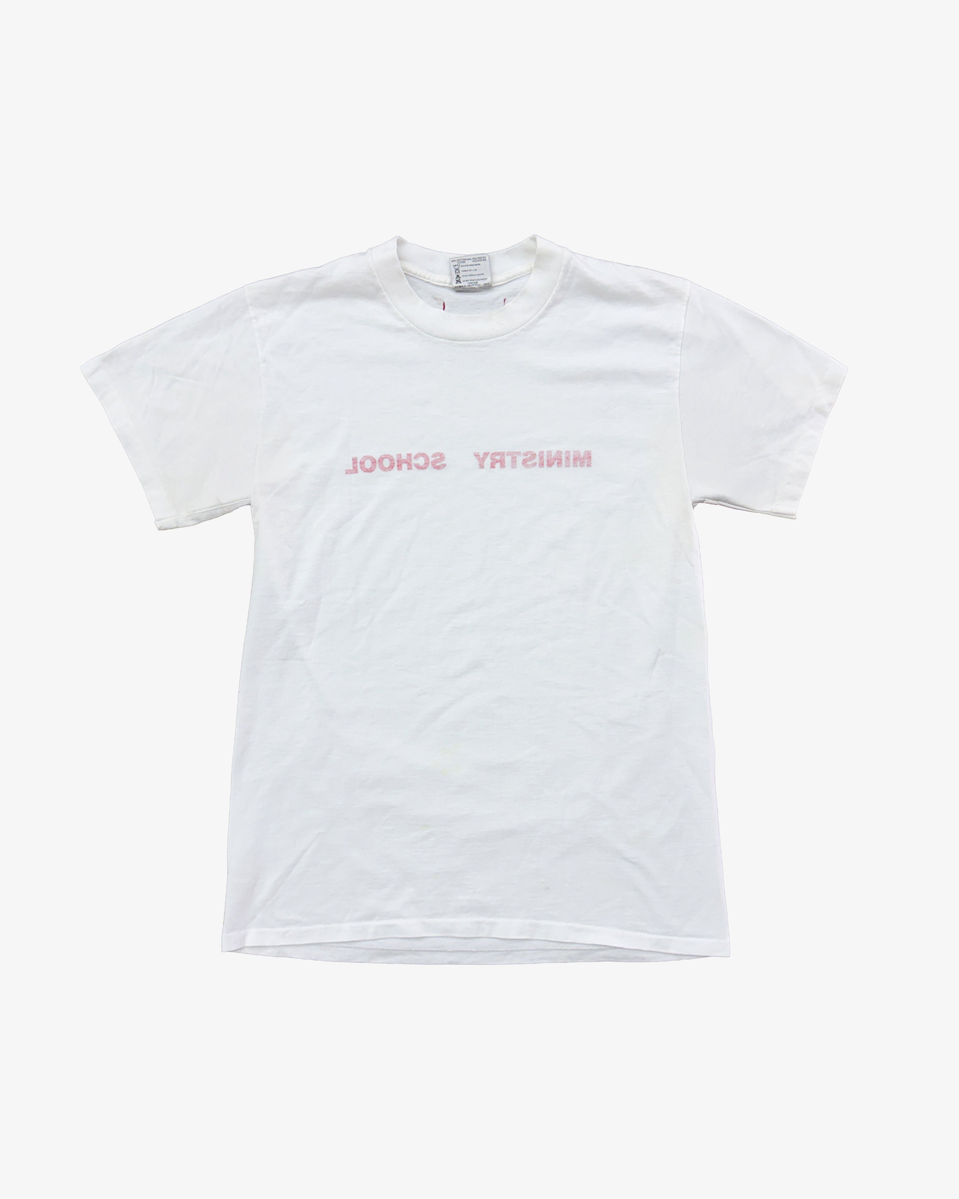 VINTAGE "WHITE" TEE 026