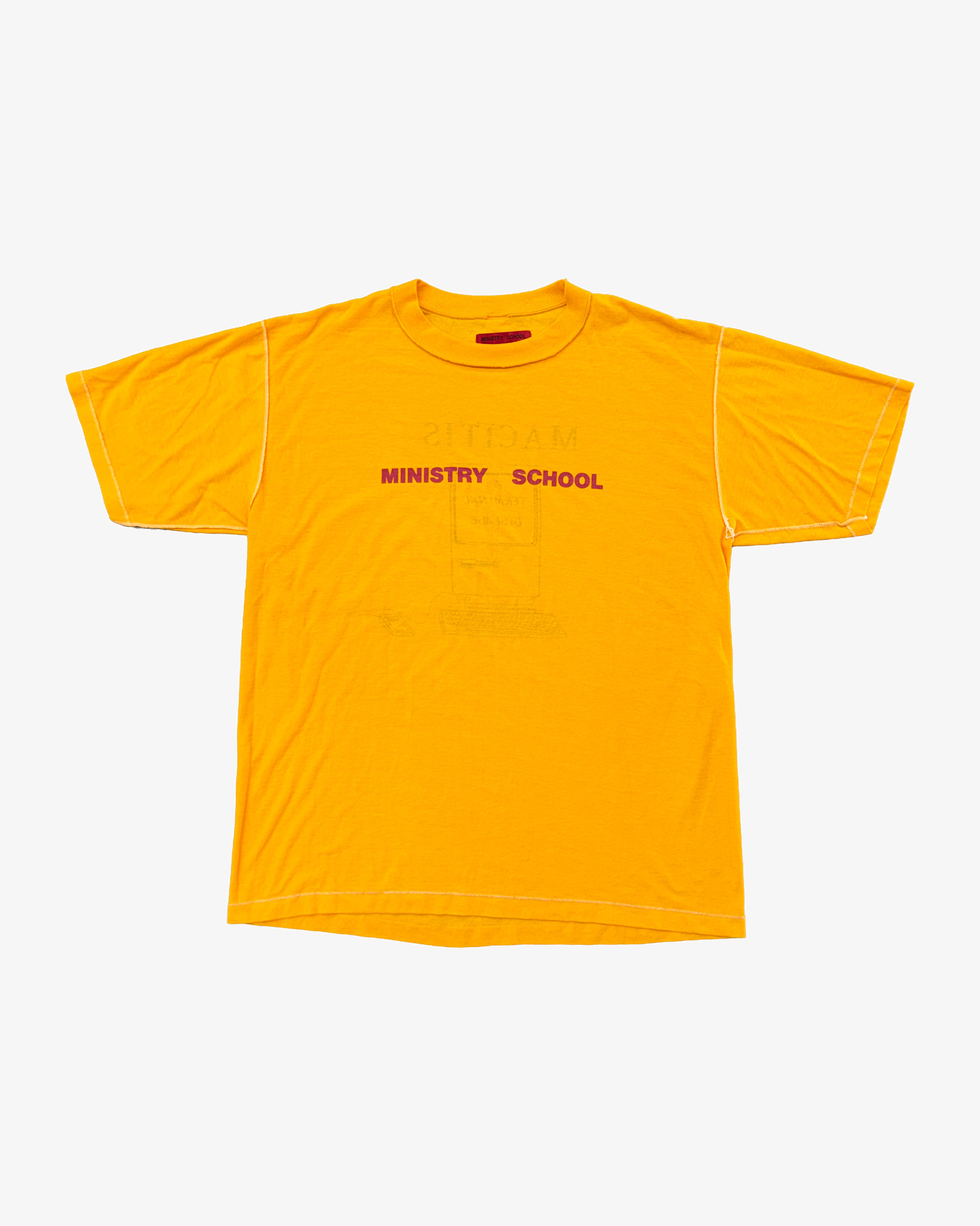 VINTAGE "YELLOW TERMINAL DISEASE" TEE 029