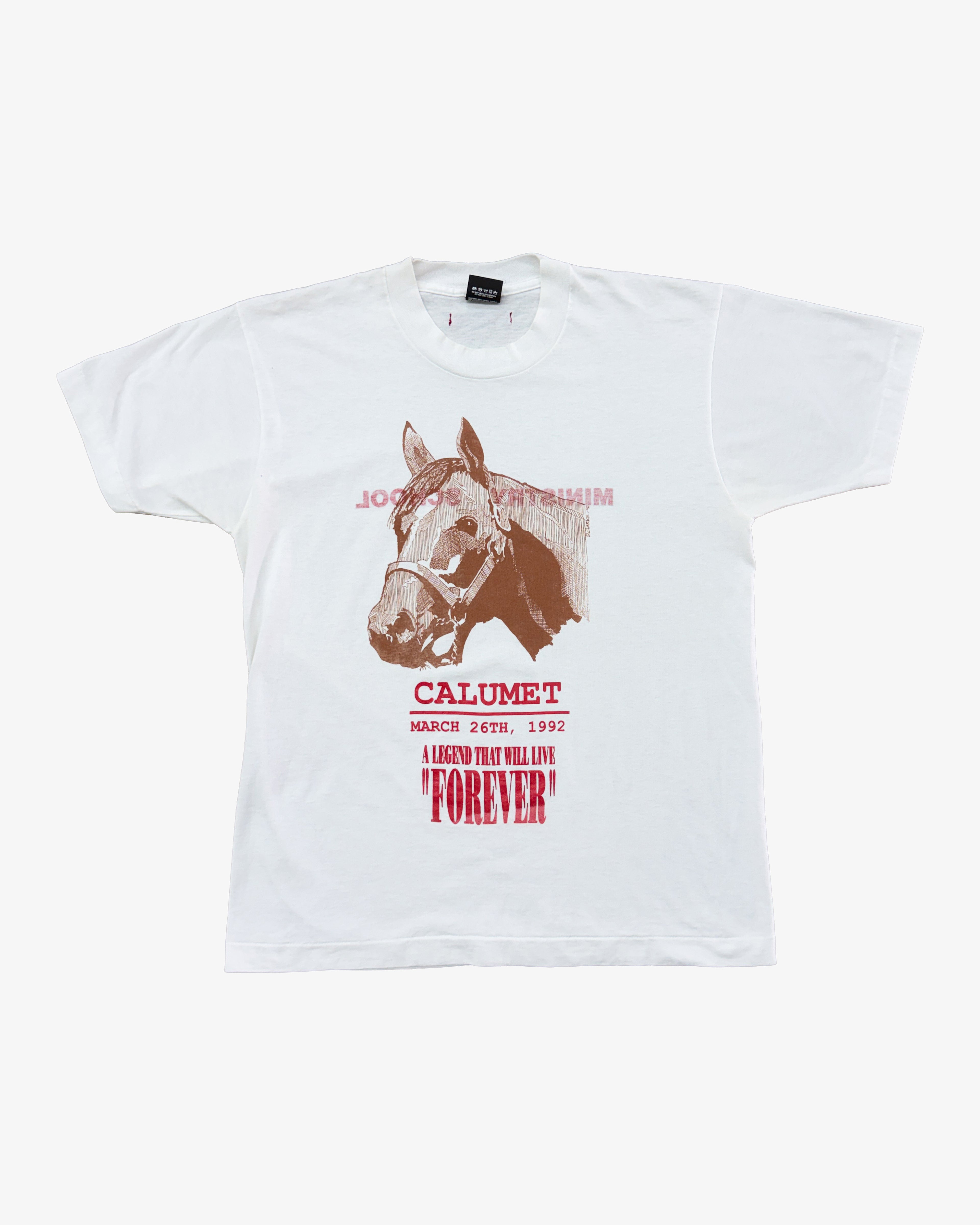 VINTAGE "WHITE HORSE" TEE 030