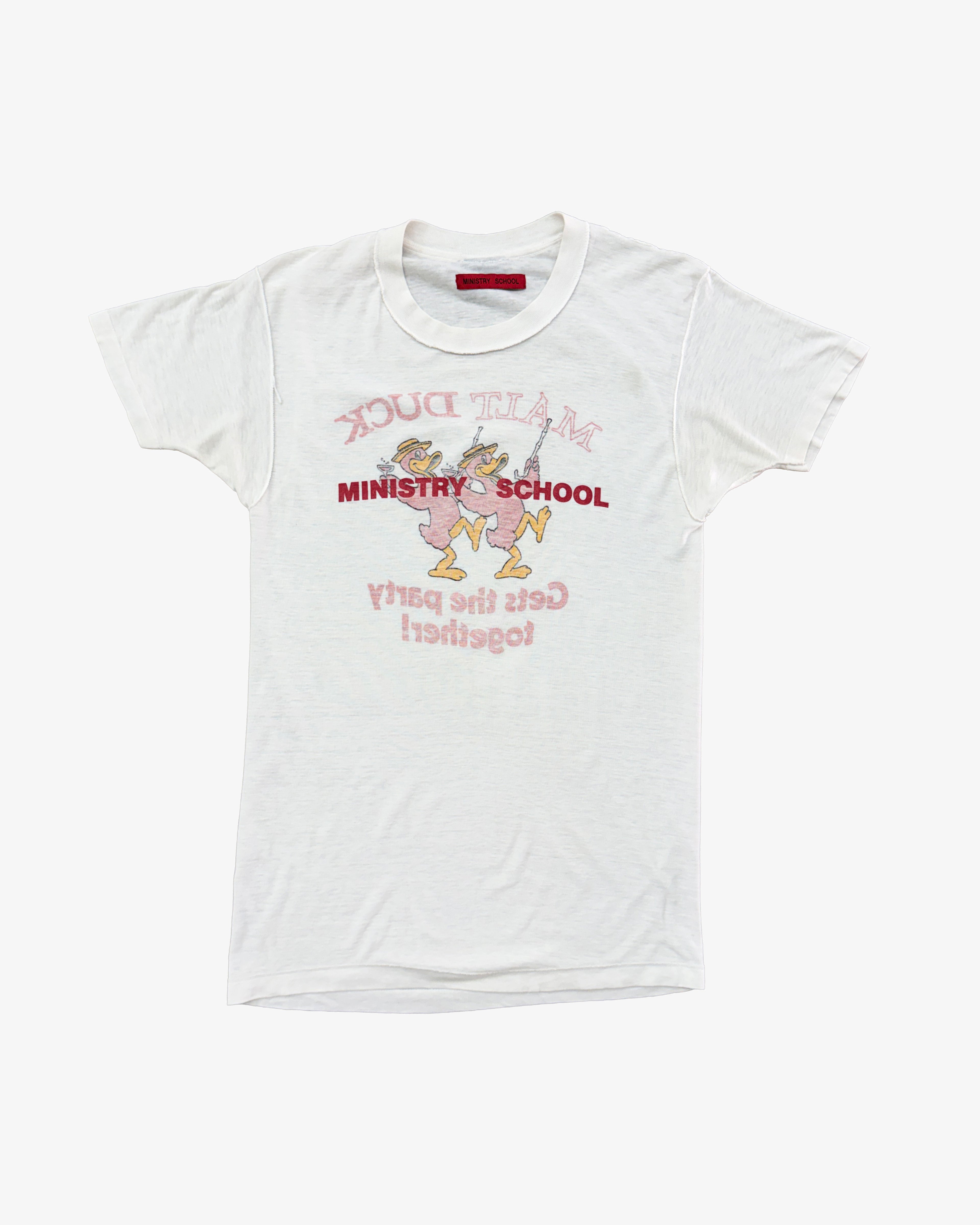 VINTAGE "MALT DUCK" TEE 034