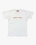 VINTAGE "WHITE" TEE 060
